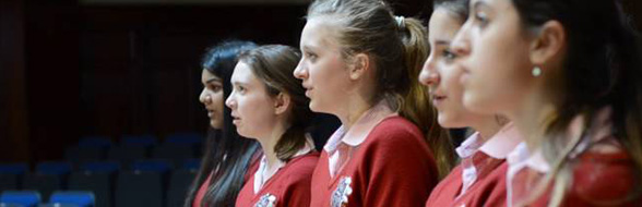 Girls singing